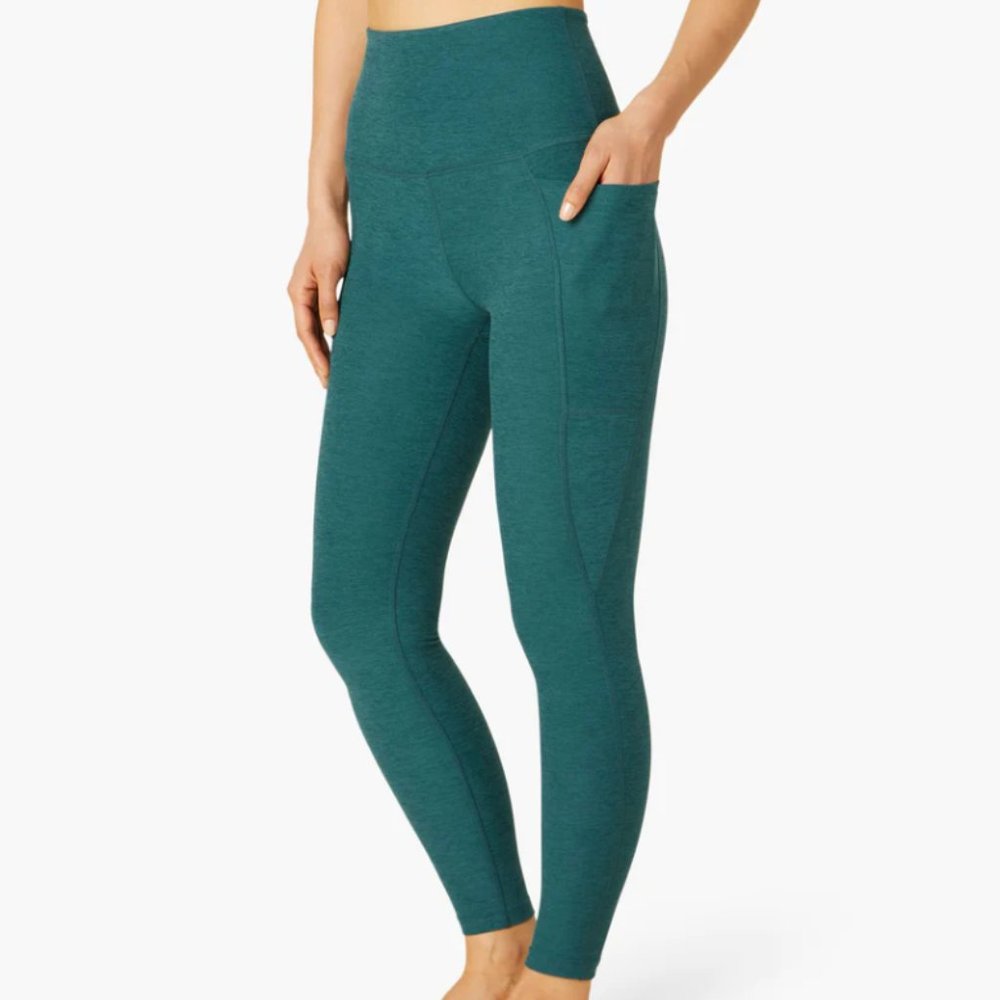 Beyond Yoga Teal Leggings
